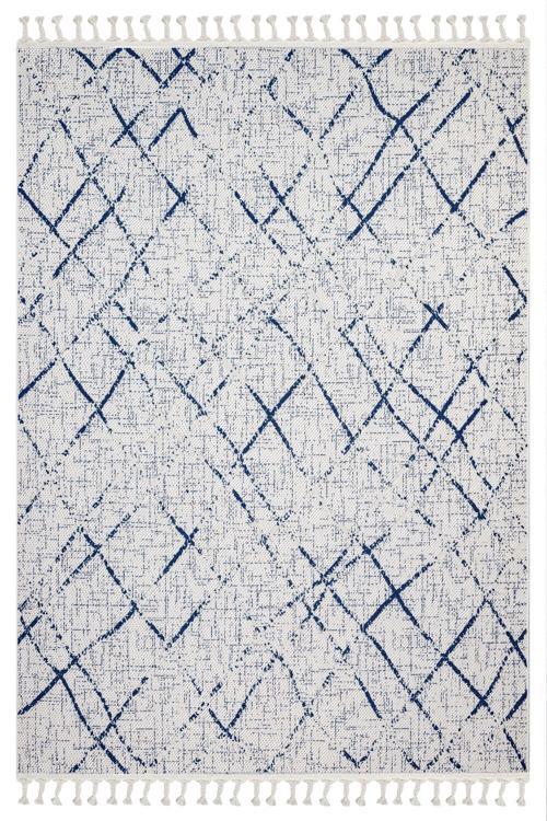 Lace Gri Geometrik Etnik Modern Desenli Hav Vermeyen Leke Tutmayan Kolay Temizlenen Yumuşak Makine Salon Yolluk Mutfak Halı