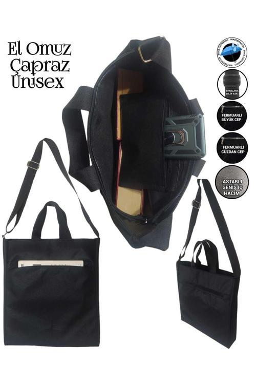 Unisex El Omuz Çapraz Çanta