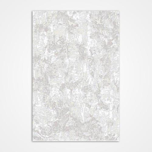 Jada Gri Modern Etnik Desenli Hav Vermeyen Leke Tutmayan Kolay Temizlenen Yumuşak Makine Salon Yolluk Mutfak Halı