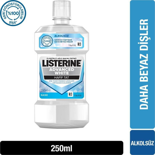 Advanced White Hafif Tat Ağiz Bakim Suyu 250 ml