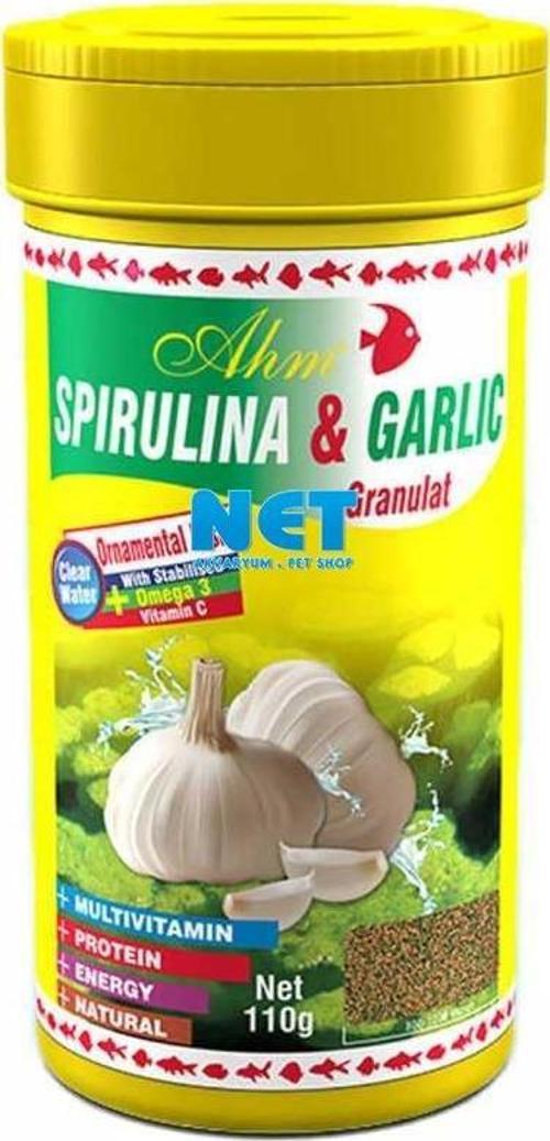 Spirulina Garlic Sarımsaklı 250 ml