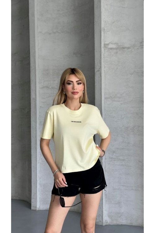 Ön Baskılı Midi Boy T-Shirt