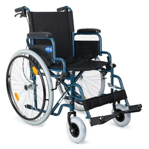 Tekerlekli Sandalye | 45 cm Oturum Genişliği, Refakatçi Frenli, Çelik Gövde DM-312