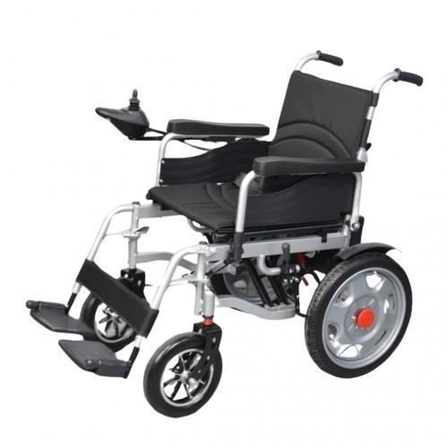 Poylin P200E Katlanabilir Akülü Tekerlekli Sandalye | Çelik Gövde, 120 kg Taşıma Kapasiteli, Elektro