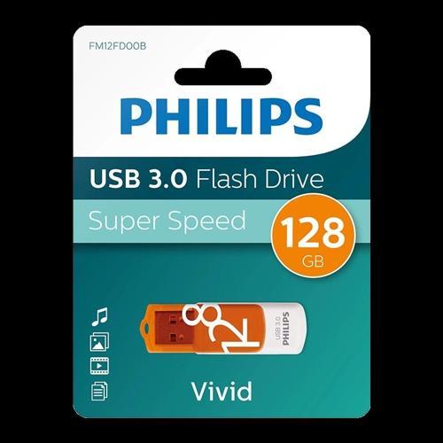 Phılıps 128gb Usb 3.0 100/150mb/s Fm12fd00b/00