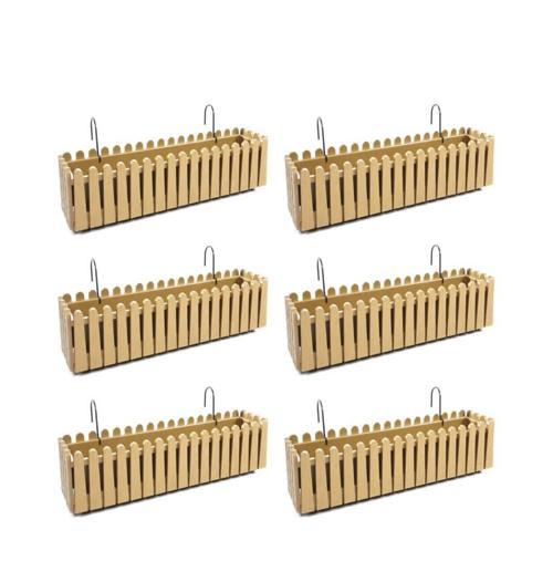 SO-İB02 Askılı Balkon Saksı Takım 9 lt Gold 6 Adet