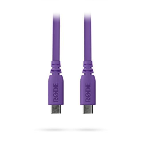 SC17: Mor | 1.5 mt. USB-C - USB-C Flat kablo