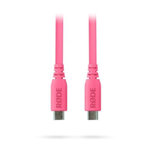 SC17: Pembe | 1.5 mt. USB-C - USB-C Flat kablo