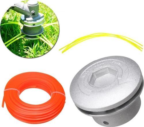 Motorlu Tırpan Ahtapot Başlık Ve 4 mm 28 mt Misina