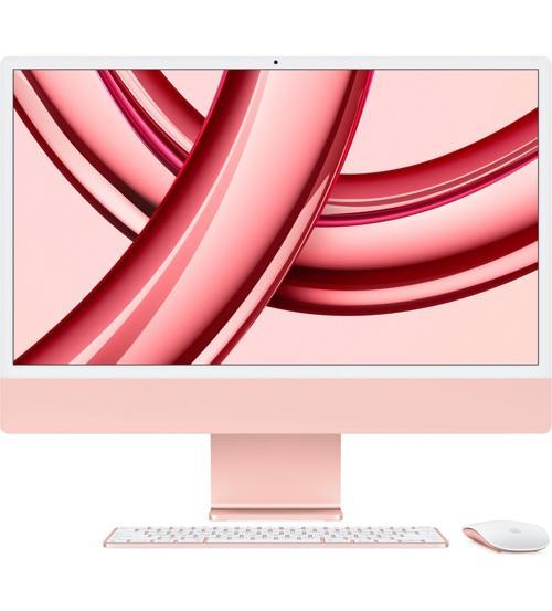 iMac M3 Çip 8GB 256GB SSD macOS 24" All In One Bilgisayar MQRD3TU/A Pembe