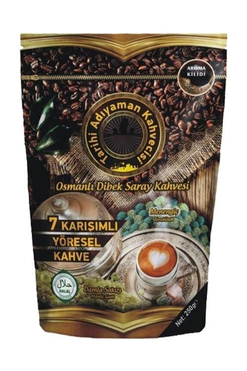 7 Karışımlı Osmanlı Dibek Saray Kahvesi Damla Sakızlı 250 Gr
