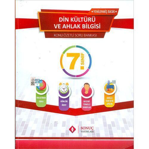 Sonuç Yayınları 7. Sınıf Din Kültürü ve Ahlak Bilgisi Soru Bankası