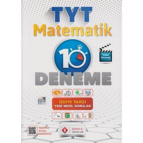 Sonuç Yayınları Tyt Matematik 10 Deneme