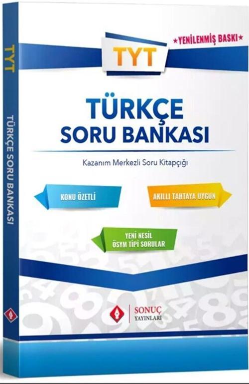 Sonuç Yayınları Tyt Türkçe Soru Bankası