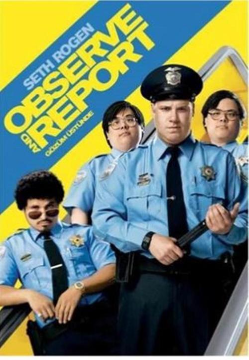 Gözüm Üzerinde - Observe And Report ( Türkçe Dublaj ) ( Ambalajında - Sıfır ) DVD