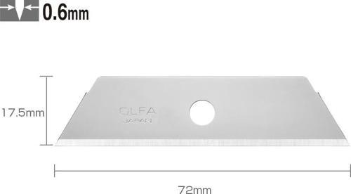 SKB-2/5B Maket Bıçağı Yedeği (5 li)
