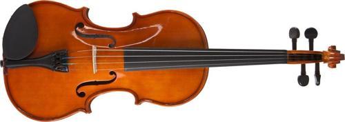 V40044 Yetişkinler İçin 4/4 Parlak Keman Abanoz Klavye