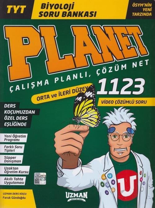 Uzman Yayınları Tyt Biyoloji Planet Orta ve İleri Düzey Soru Bankası