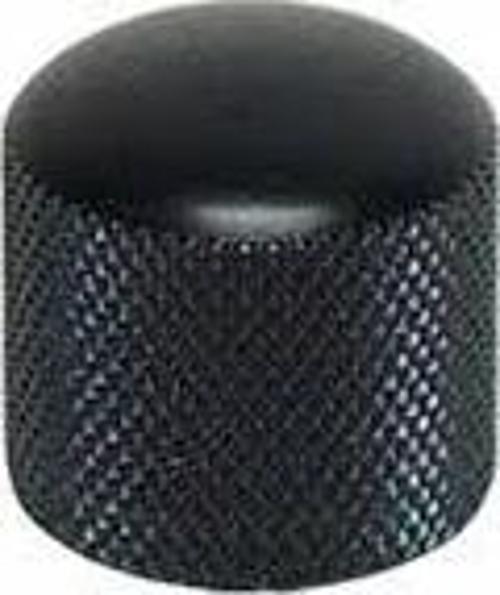 MNB1BK GİTAR-BAĞLAMA POT DÜĞME BAŞLIĞI (KUBBELİ) METAL SİYAH