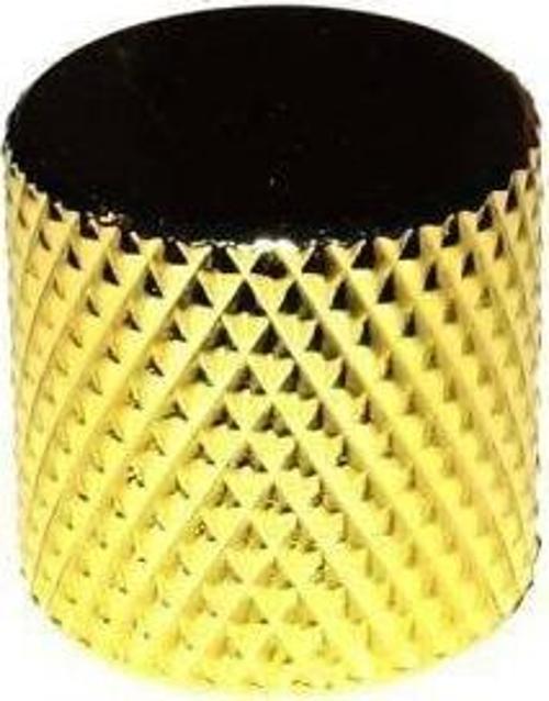MNB1GD GİTAR-BAĞLAMA POT DÜĞME BAŞLIĞI YUVARLAK GOLD SARI