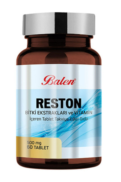 Reston Bitki Ekstraktları Ve Vitamin Içeren Tablet Takviye Edici Gıda