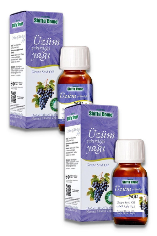 (Aksuvital) Üzüm Çekirdeği Yağı 50 Ml X 2 Adet