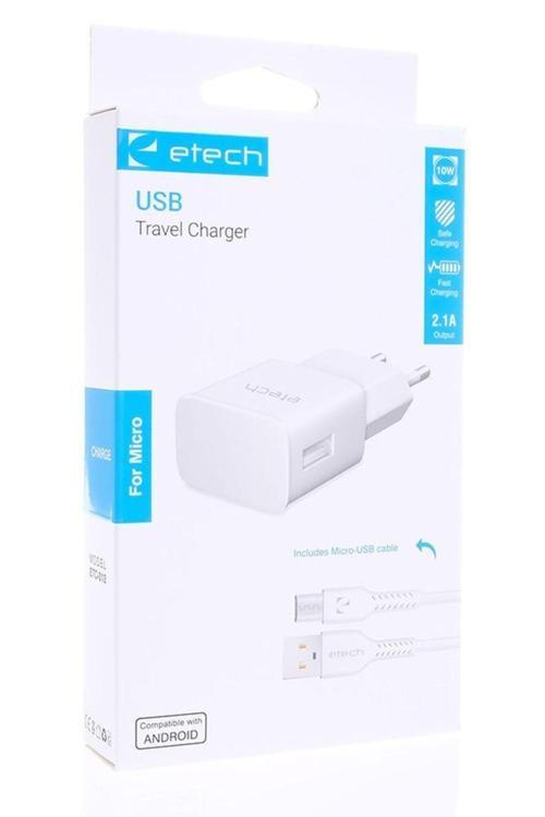 Etc-013 2.1A 10W Micro Şarj Cihazı