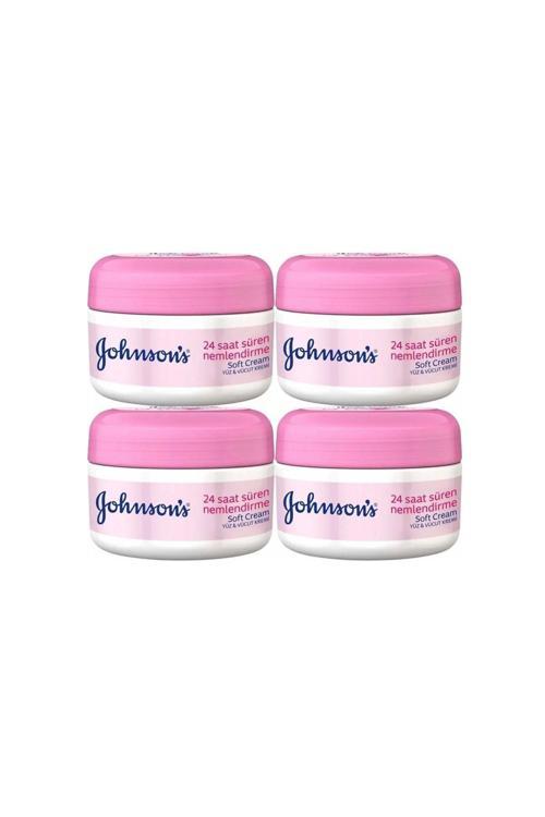 Soft Yüz Ve Vücut Kremi 200Ml X 4 Adet