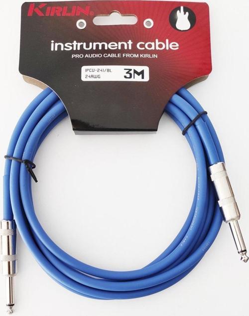 IPCV-241-BL ENSTRÜMAN KABLO 3 METRE MAVİ