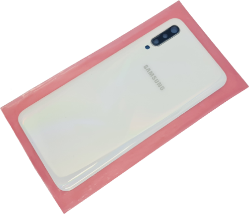 Samsung Galaxy  A50 A505 Arka Pil Batarya Kapağı (FULL LENSLİ) BEYAZ