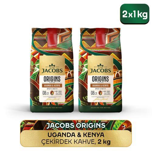 Origins Uganda & Kenya Çekirdek Kahve 1 Kg x 2 Adet