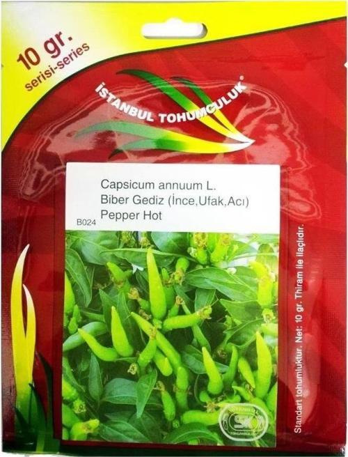 Gediz Acı Biber Tohumu