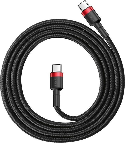 Baseus CATKLF-G91 Cafule 3A Type-C 1 Metre Şarj Kablosu Siyah 2