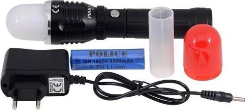 PS-22 CREE LED + Zoom + Magnet Şarjlı El Feneri