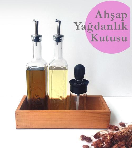 DekoratifAhşap Kutu Düzenleyici Organizer