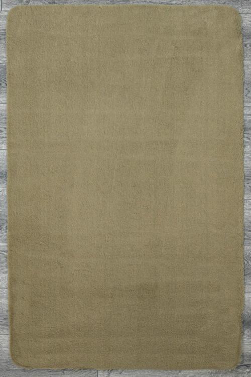 Wickham Düz Vizon Polyester Daire Modern Desenli Akrilik Hav Vermeyen Leke Tutmayan Kolay Temizlenen Yumuşak Makine Salon Yolluk Mutfak Halı