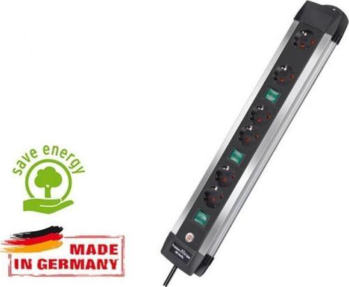 Brennenstuhl Premium-Alu-Line 6 lı Priz Grubu Anahtarlı 3 Metre