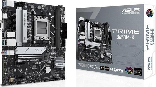Prime B650M-K 6400mhz(OC) RGB M.2 AM5 mATX DDR5 Anakart