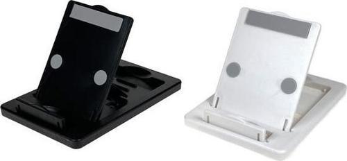 ZF-806 24lü Karton Stanlı Ayarlanabilir Telefon Standı (Siyah-Beyaz)