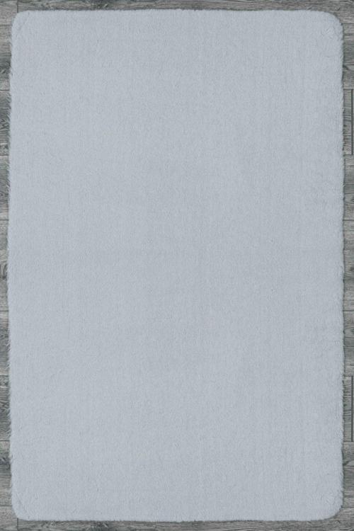 Trent Düz Gri Polyester Oval Modern Desenli Akrilik Hav Vermeyen Leke Tutmayan Kolay Temizlenen Yumuşak Makine Salon Yolluk Mutfak Halı