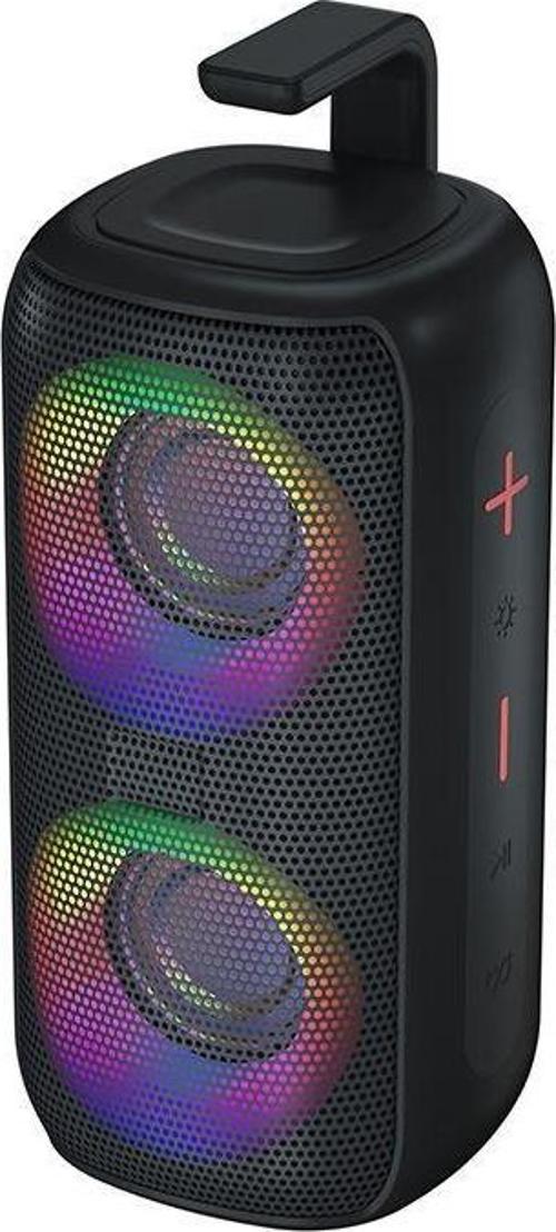 A85 Taşınabilir RGB Ledli Bluetooth Hoparlör Usb-Tf Siyah