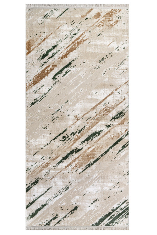 Jindabyne Modern Krem Akrilik Dikdörtgen Modern Desenli Akrilik Hav Vermeyen Leke Tutmayan Kolay Temizlenen Yumuşak Makine Salon Yolluk Mutfak Halı