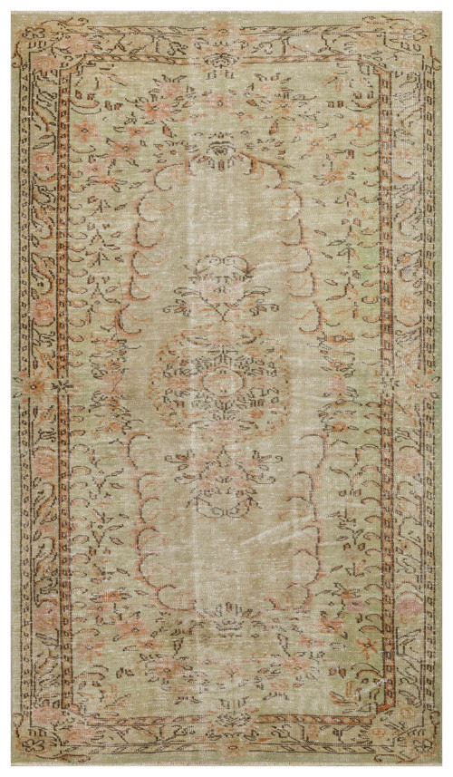 Kahverengi Patchwork Etnik Modern Desenli Yün Hav Toz Vermez Leke Tutmayan Salon Yolluk Mutfak El Dokuma Halı