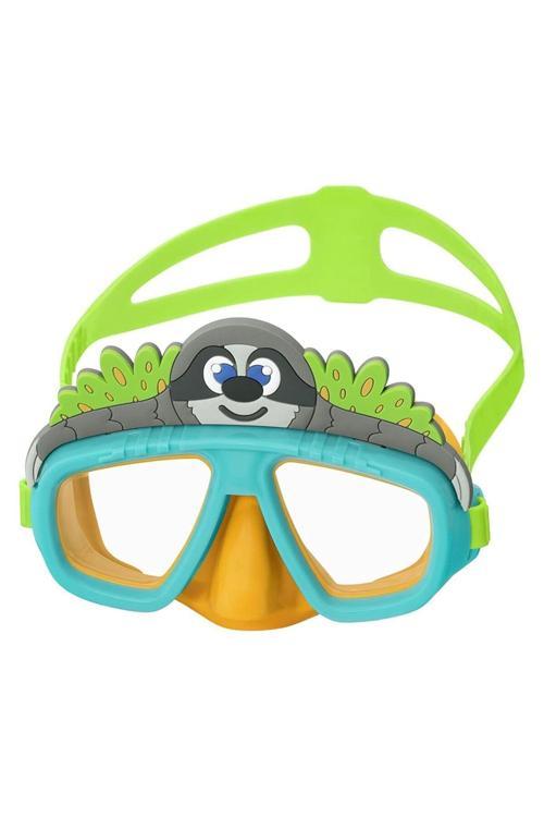 Figürlü Deniz Havuz Yüzücü Çocuk Maske Tembel Hayvan 3 - 7 Yaş Arası 22064