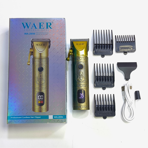 WAER Profesyonel Kablosuz Saç Kesme Makinesi - WA-2956