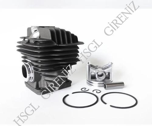 motorlu testere Stıhl 440 / 044 Uyumlu 50 mm Silindir Piston Seti  12 mm Pimli  Motorlu Testere Yedek Parça