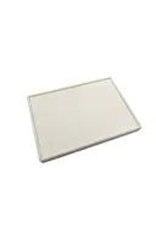 Süet  Kumaş  Krem Renk 24/34 Cm Batırmalı Yüzük Tablası