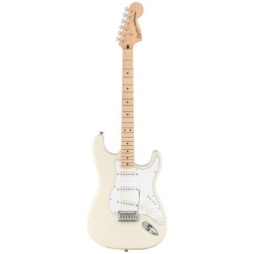 Sonic Stratocaster Hard Tail Akçaağaç Klavye Arctic White Elektro Gitar