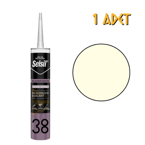 Silikonize Mastik BEJ 500 gr. - 1 Adet