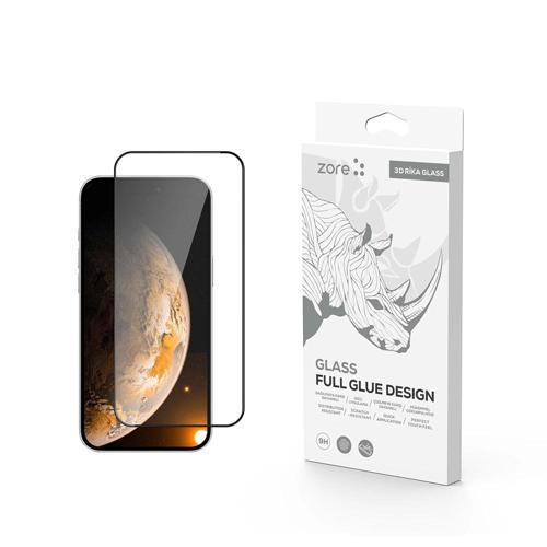 Apple iPhone 17 Zore Rika Premium Temperli Cam Ekran Koruyucu